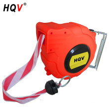 A18 wall-mounted retractable barrier tape reel 48mm webbing size automatic safety barrier reel